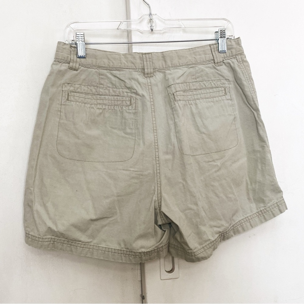 Columbia Women's 100% Cotton Khaki Cargo Shorts 12 - Picture 4 of 9